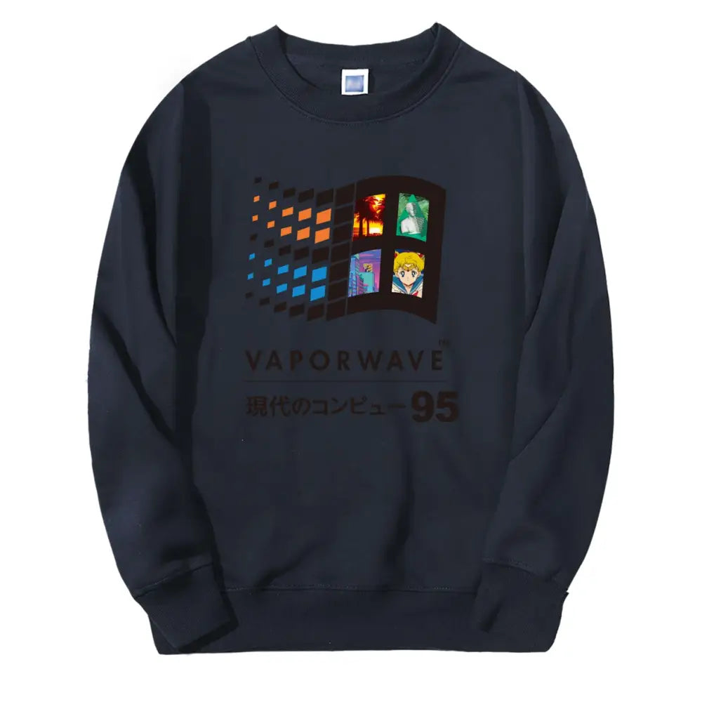 Aesthetic Vaporwave Retro Sweatshirt