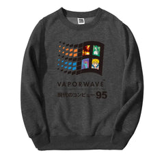 Aesthetic Vaporwave Retro Sweatshirt - SWEATSHIRT