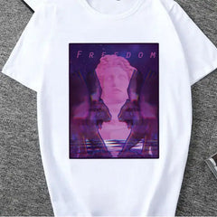 Aesthetic Vaporwave Sculpture T-shirt