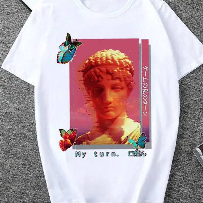 Aesthetic Vaporwave Sculpture T-shirt