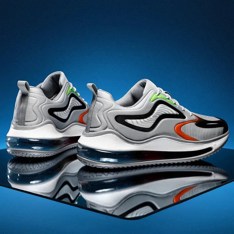 Airbag Comfortable Sports Shoes for Men Euro Size White / 39