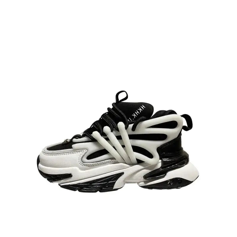 Alien Aesthetic Chunky Lace Up Sneakers