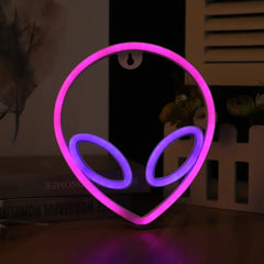 Alien LED Wall Hanging Neon Modeling Lights