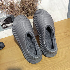 Alien Slip On Lightweight Waterproof Fur Shoes