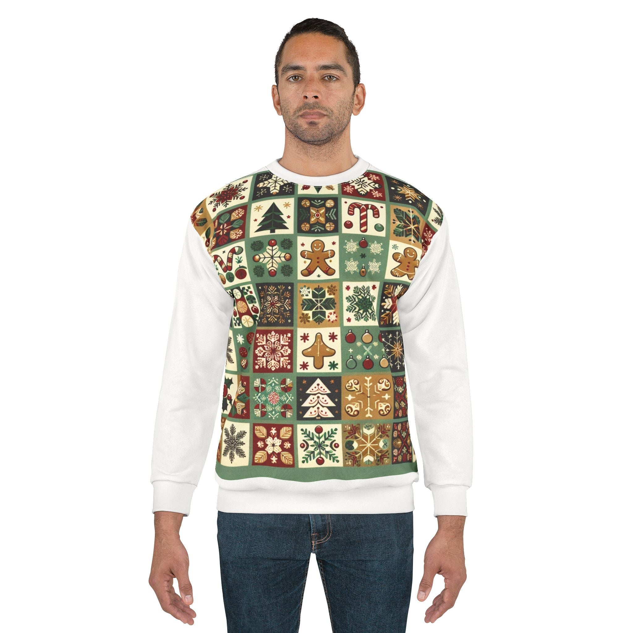 All Over Prints Christmas Sweatshirt Enchanted Holiday Magic