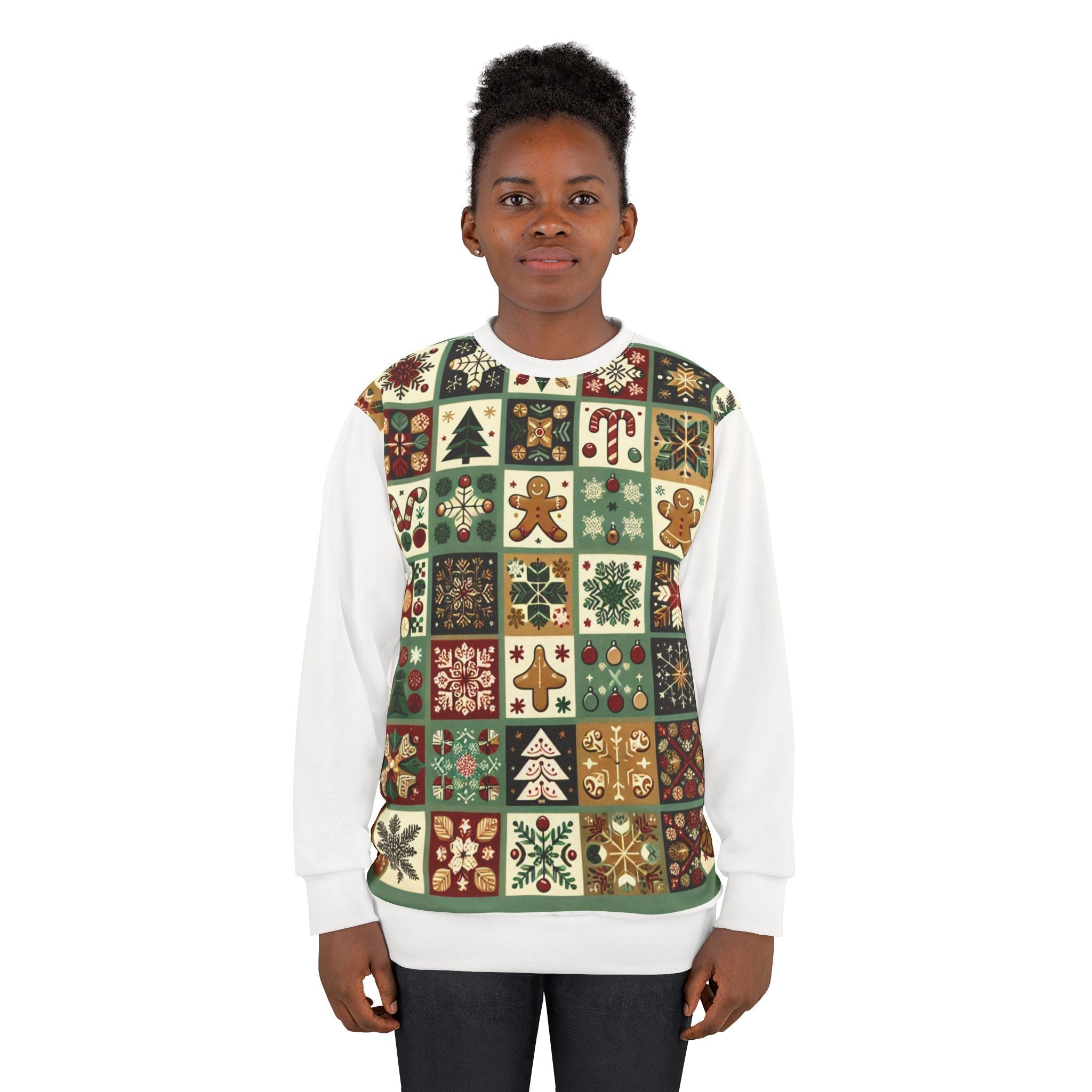 All Over Prints Christmas Sweatshirt Enchanted Holiday Magic