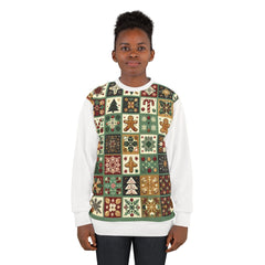 All Over Prints Christmas Sweatshirt Enchanted Holiday Magic