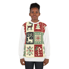 All Over Prints Christmas Sweatshirt for a Jolly Holiday