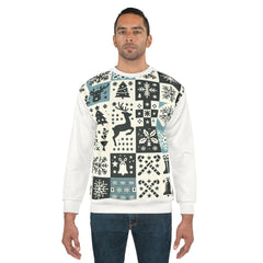 All Over Prints Christmas Sweatshirt Yuletide Delight