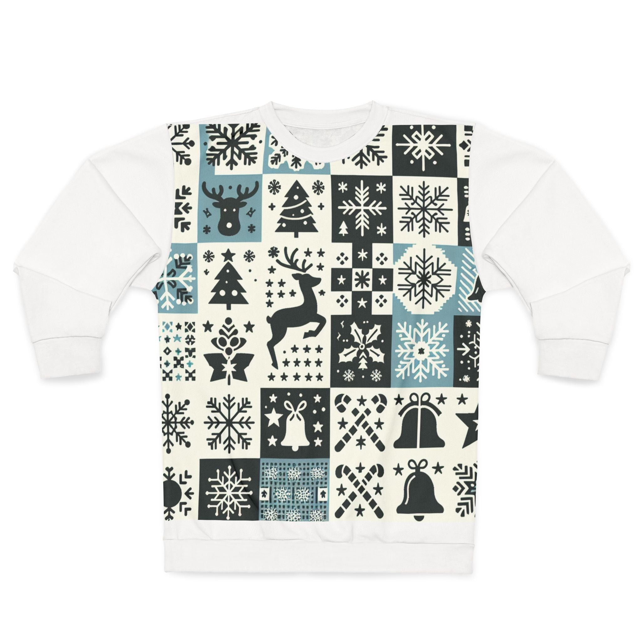All Over Prints Christmas Sweatshirt Yuletide Delight XS