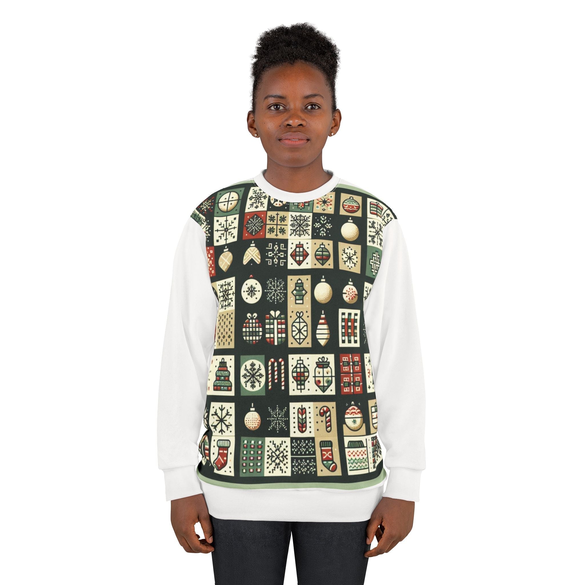 All Over Prints Enchanted Yule Christmas Sweatshirt