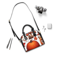 Amber Kensington Shoulder Handbag Autumn Design 9.45’’ x