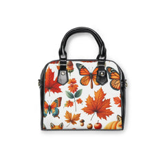 Amelia Harvest Shoulder Handbag with Autumn Design 9.45’’ x