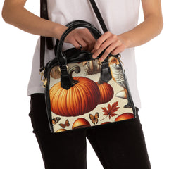 Amelia Harvest Shoulder Handbag with Autumn Design 9.45’’ x