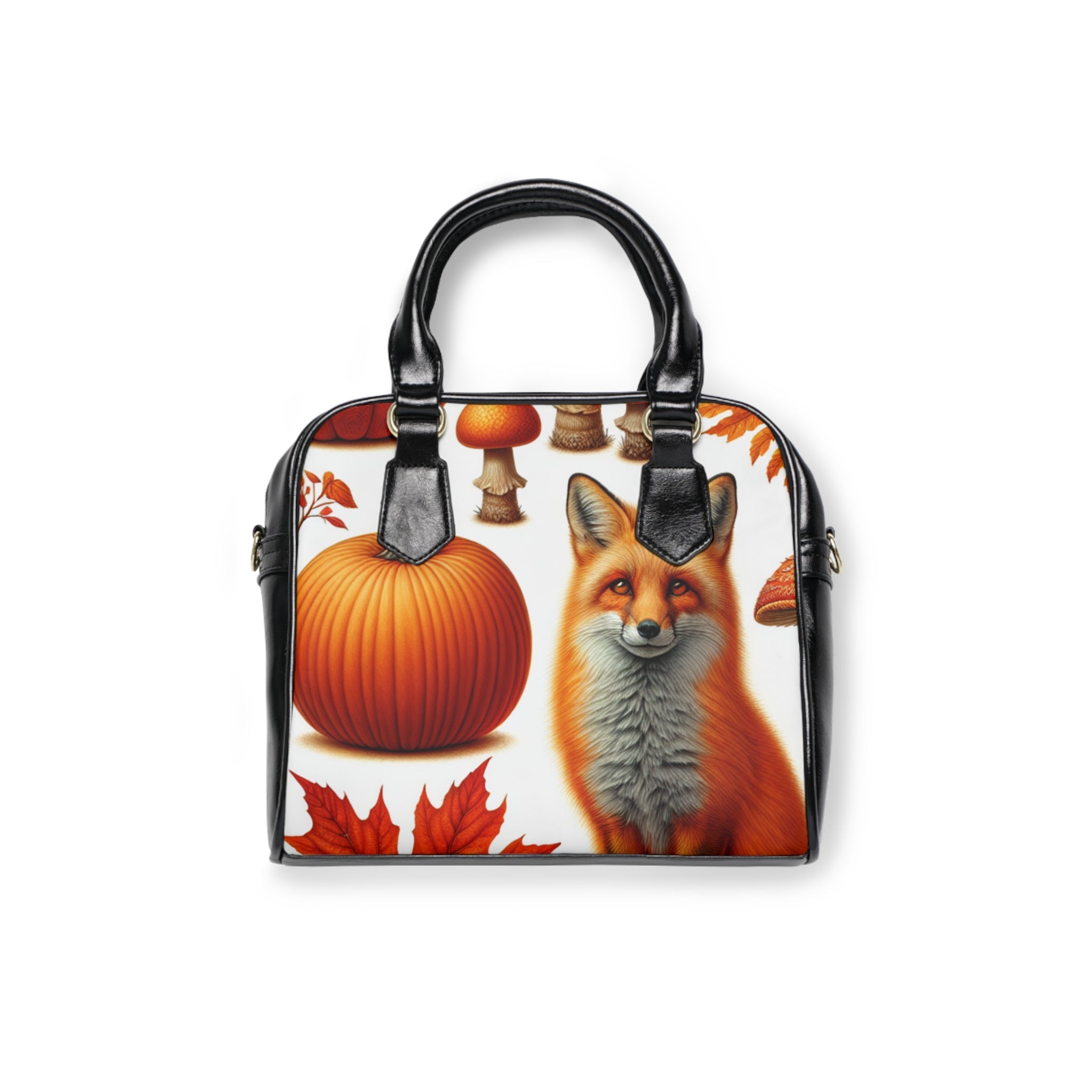 Amelia Harvest Shoulder Handbag with Autumn Design 9.45’’ x