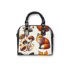 Amelia Harvest Shoulder Handbag with Autumn Leaf Design