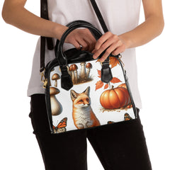 Amelia Harvest Shoulder Handbag with Autumn Print 9.45’’ x