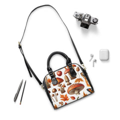 Amelia Harvest Shoulder Handbag with Autumn Print 9.45’’ x