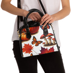 Amelia Harvest Shoulder Handbag with Autumn Print 9.45’’ x