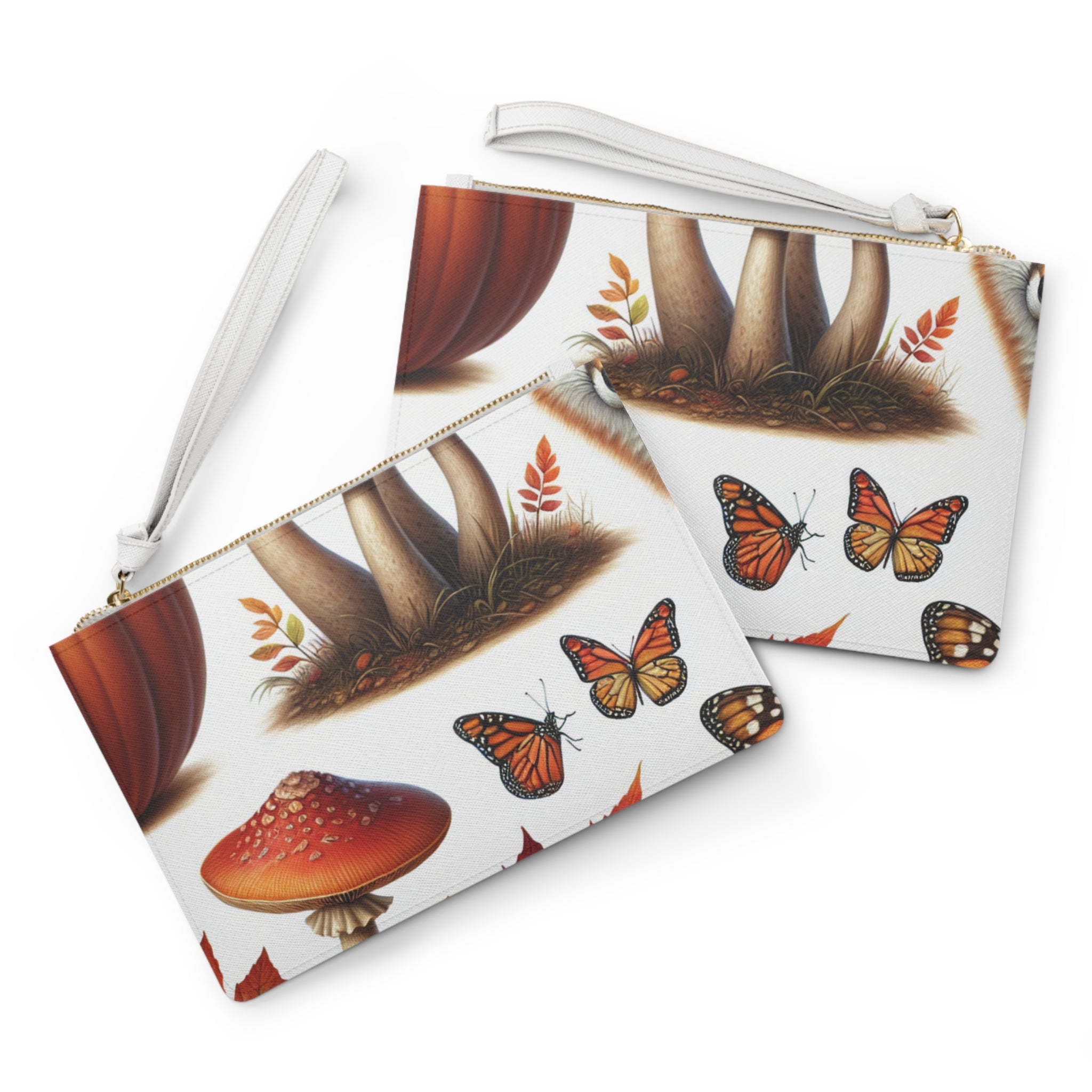 Amelia Harvest Travel Bag with Autumn Fox and Pumpkin