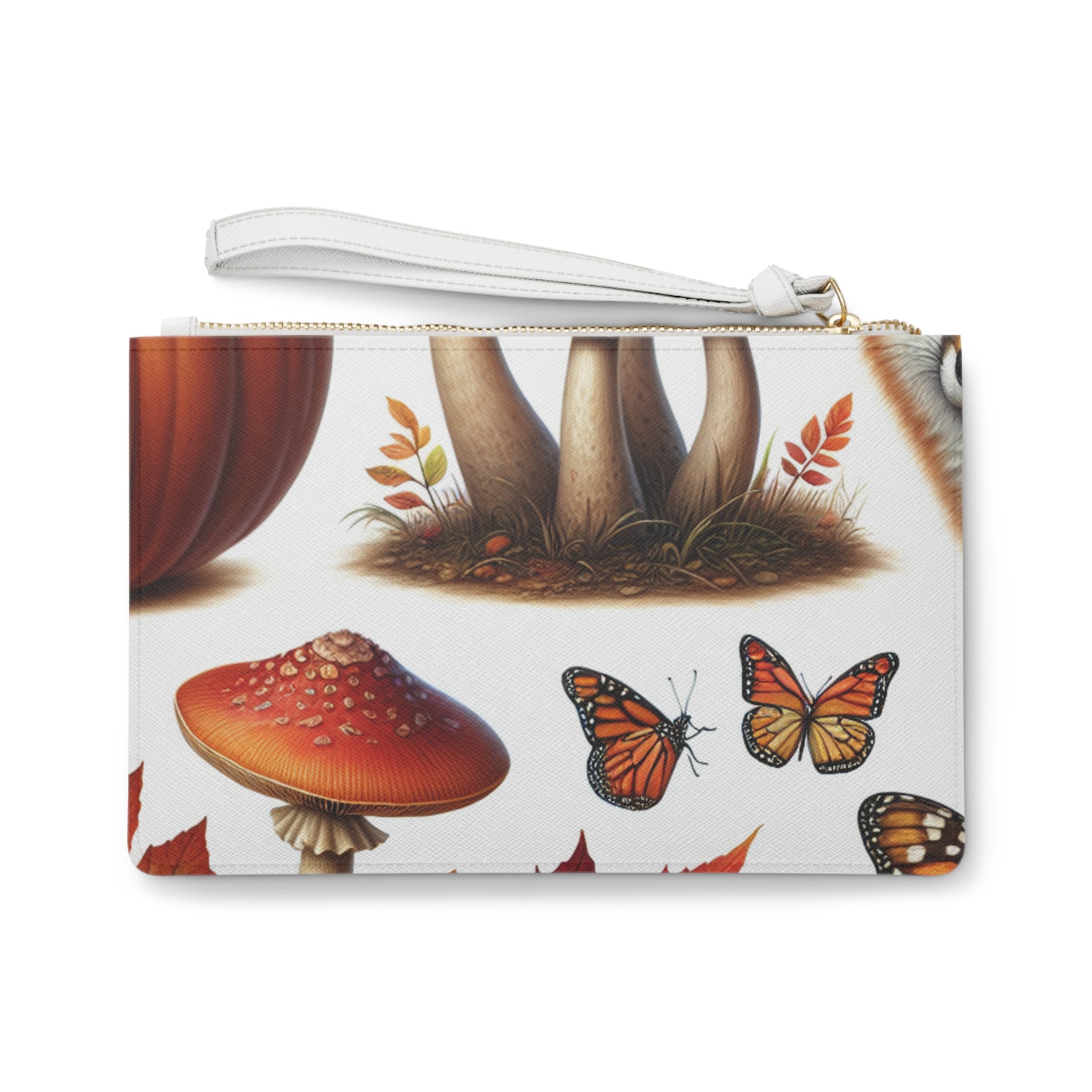 Amelia Harvest Travel Bag with Autumn Fox and Pumpkin