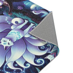 Ancient Yokai-Themed Area Rug with Japanese Folklore Design