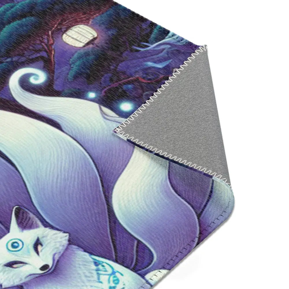 Ancient Yokai-Themed Area Rug with Japanese Folklore Design