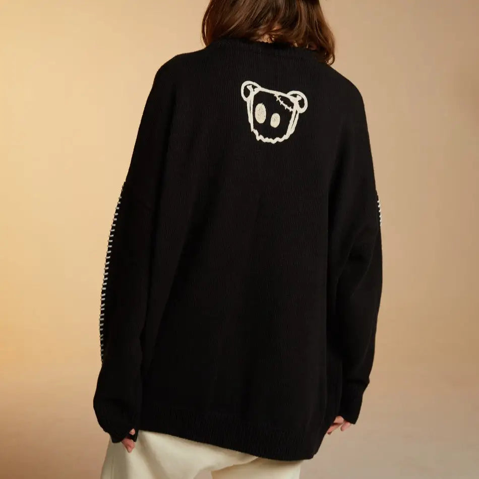 Ange Rous Bear Crew Neck Sweater