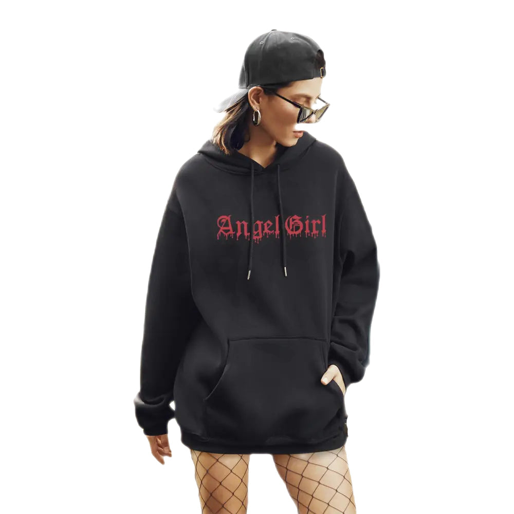 Angel Girl Oversize Hoodie