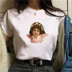 Angels Short Sleeve T Shirt for Everyday Wear