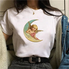 Angels Short Sleeve T Shirt for Everyday Wear