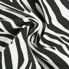 Animal Print Zebra Pants for Women