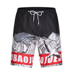 Animal Printed Waterproof Beach Shorts