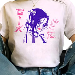 Anime Nana Osaki Round Neck T Shirt Help me From Frozen