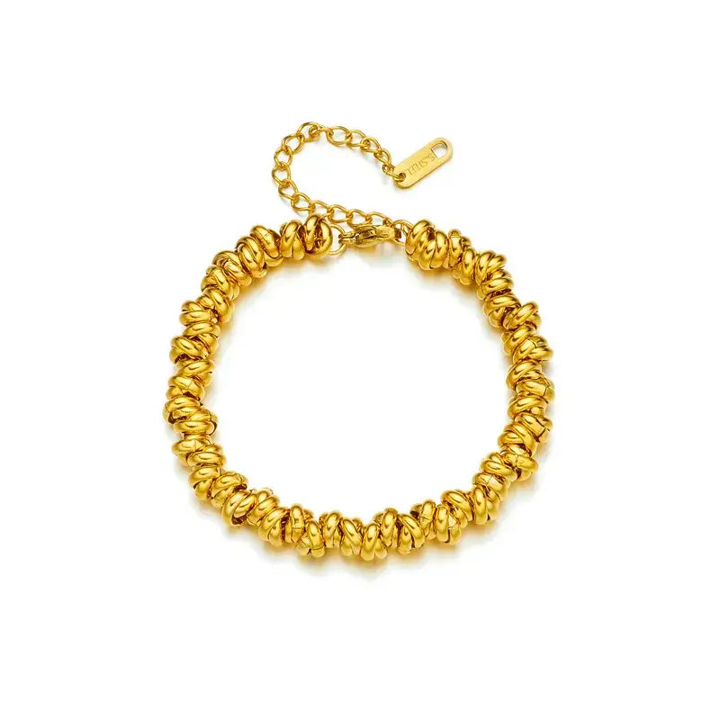 Annularity Stainless Steel Bracelet - Gold