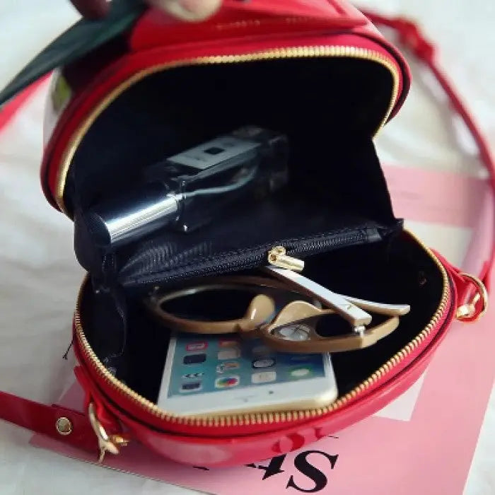 Apple PU Leather Purse Bag for Everyday