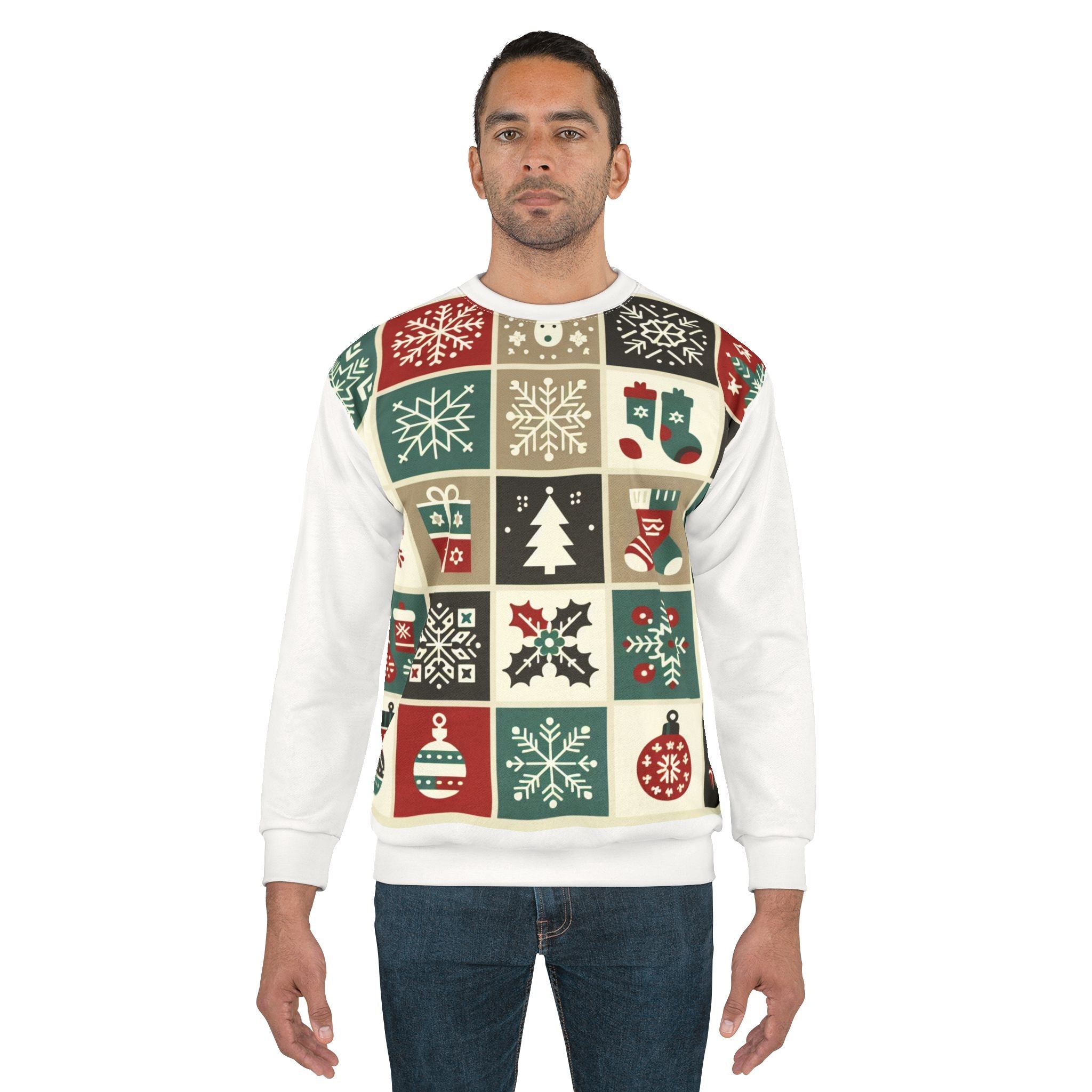 Area Christmas Sweatshirt Enchanted Winter Wonderland