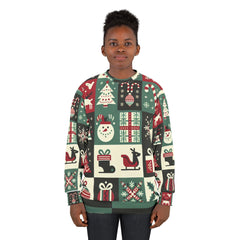 Area Christmas Sweatshirt Enchanted Yuletide Brilliance