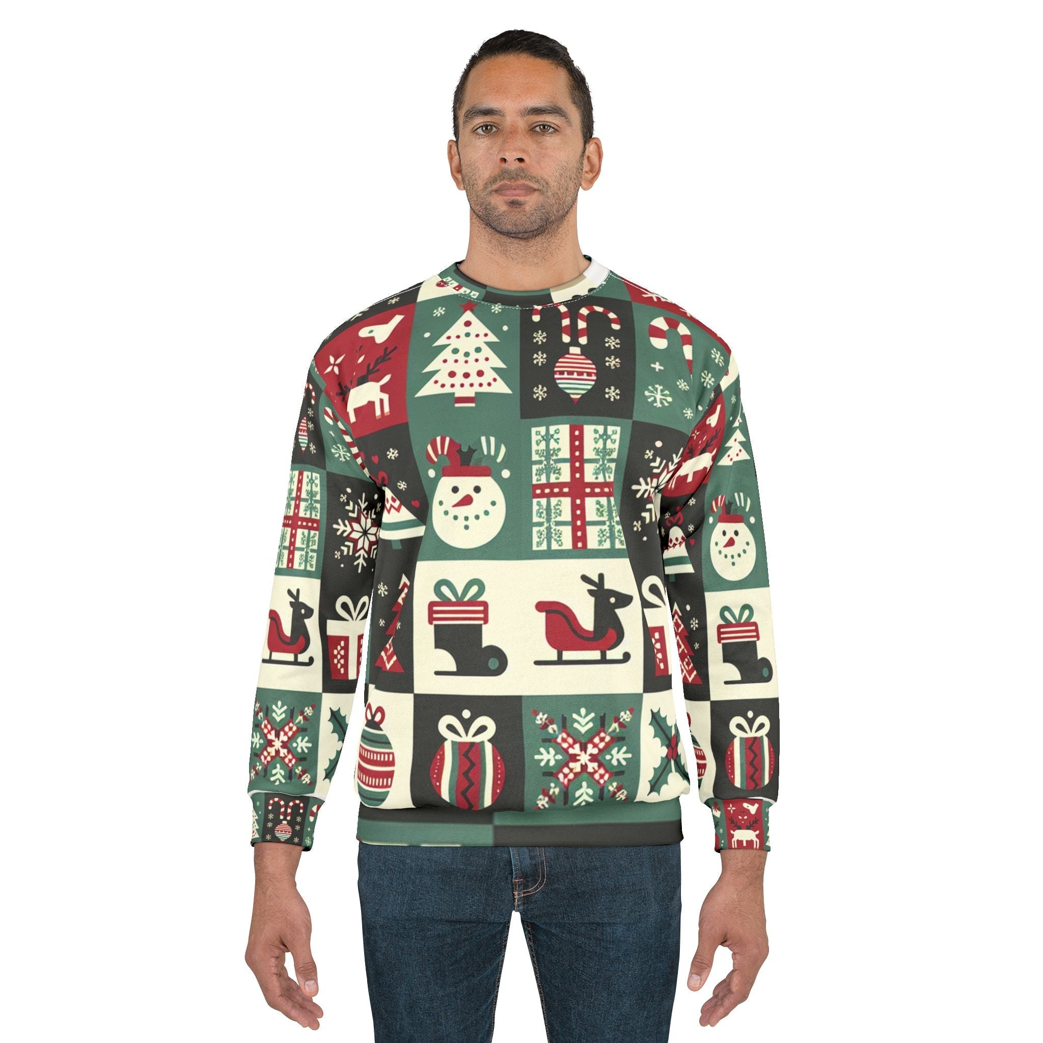 Area Christmas Sweatshirt Enchanted Yuletide Brilliance