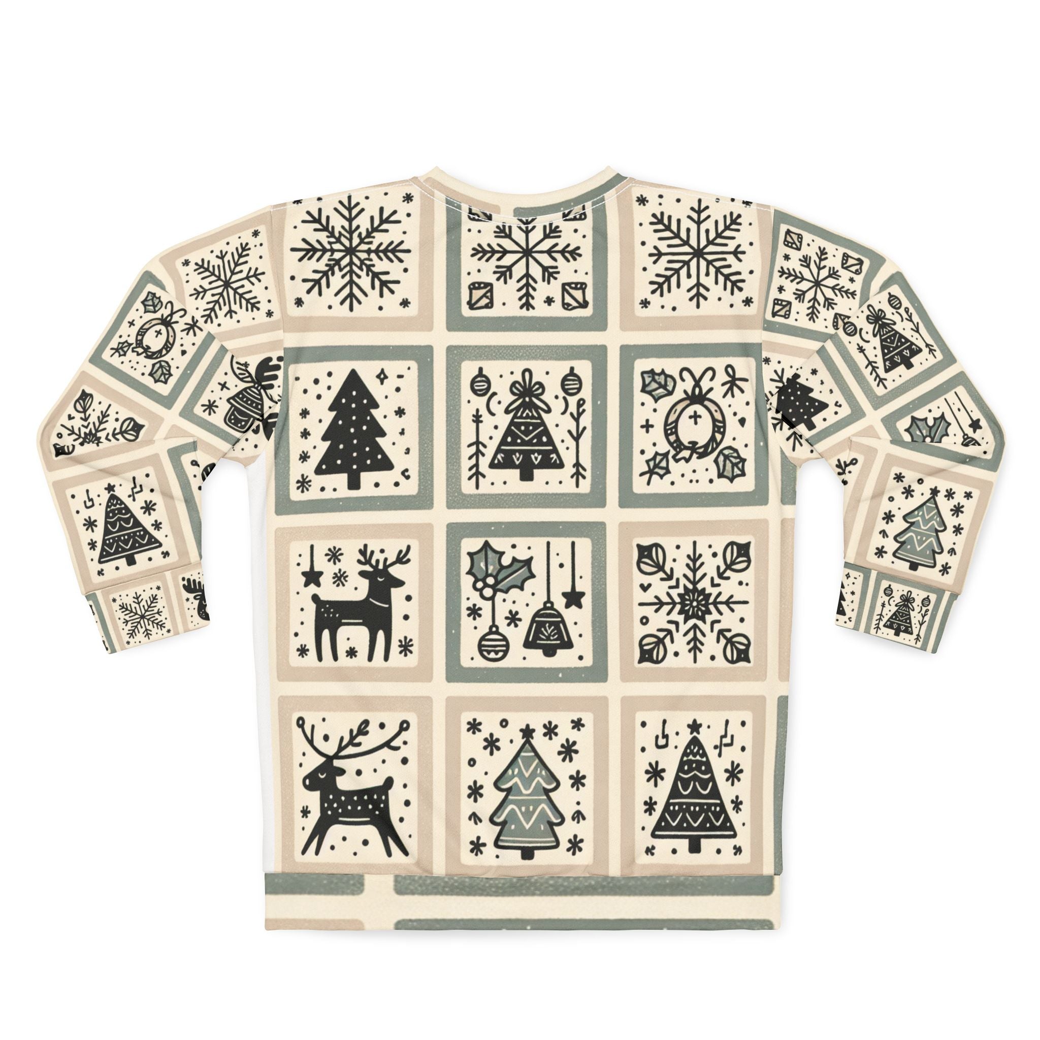 Area Christmas Sweatshirt Enchanted Yuletide Design