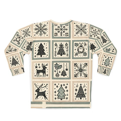 Area Christmas Sweatshirt Enchanted Yuletide Design