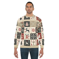 Area Christmas Sweatshirt with Enchanted Holiday Patterns