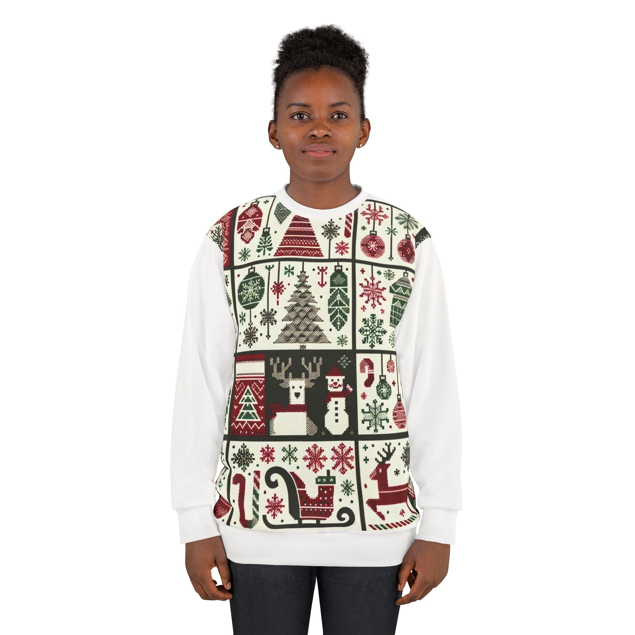 Area Christmas Sweatshirt with Enchanted Holiday Sparkle