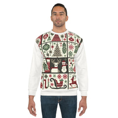 Area Christmas Sweatshirt with Enchanted Holiday Sparkle