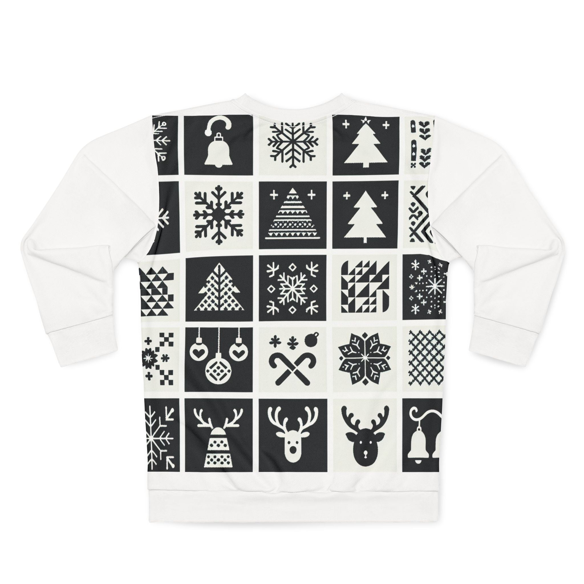 Area Christmas Sweatshirt with Festive Wonderland Prints