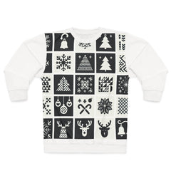 Area Christmas Sweatshirt with Festive Wonderland Prints XS