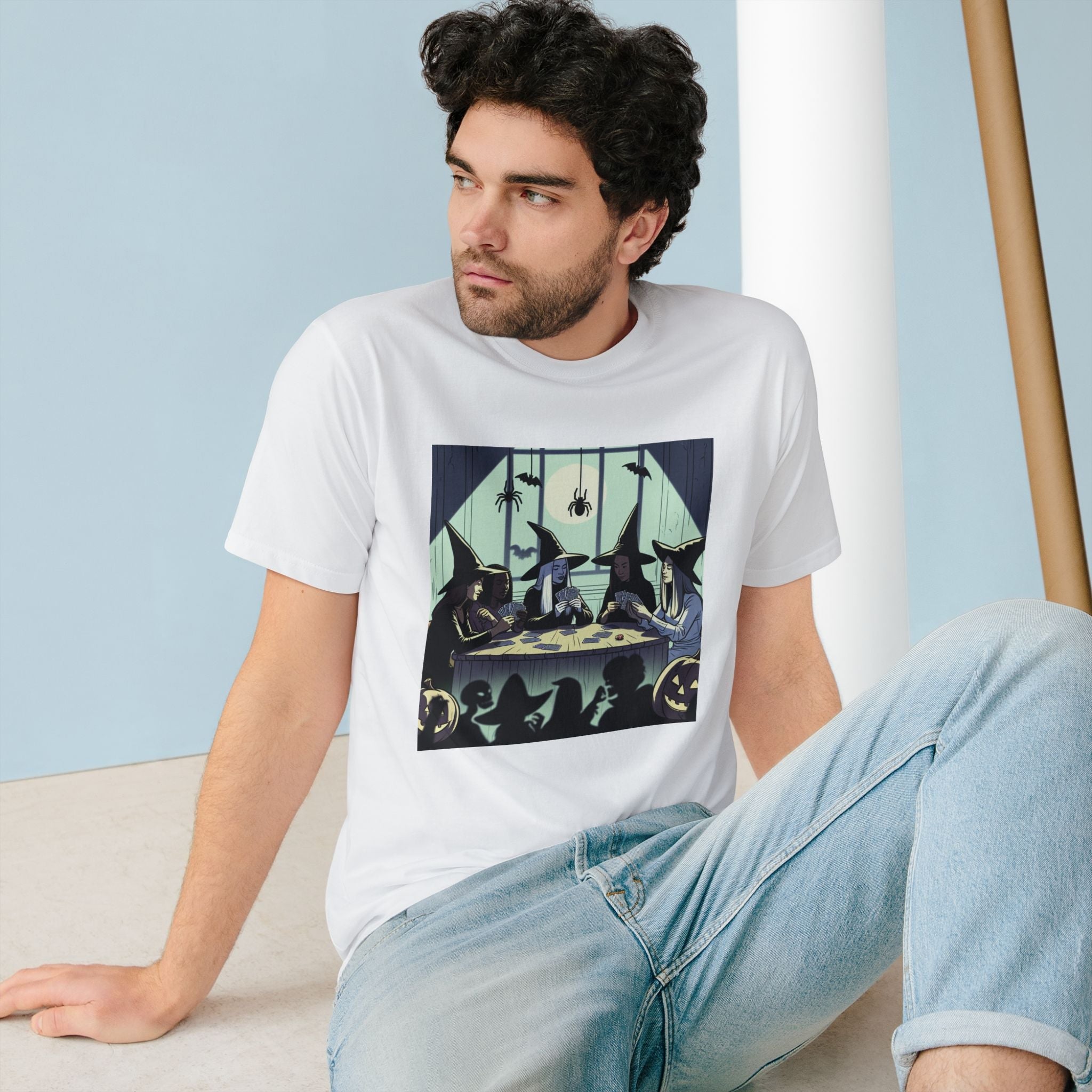 Area Halloween T-Shirt with Witch Meme for Spooky