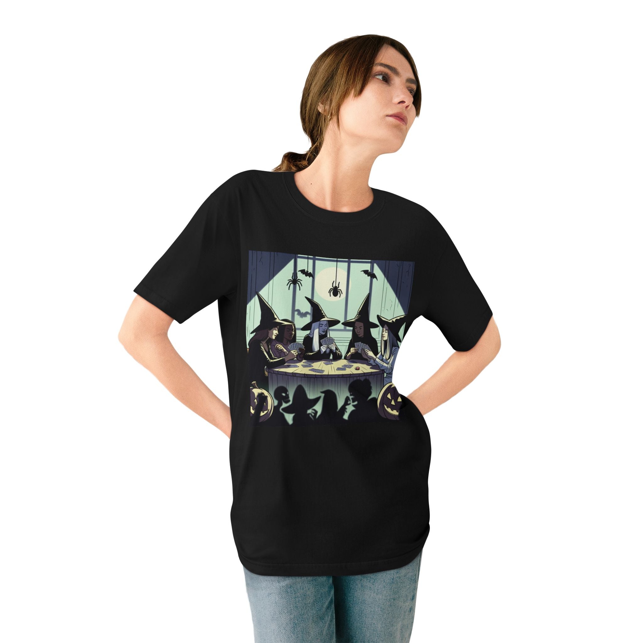 Area Halloween T-Shirt with Witch Meme for Spooky