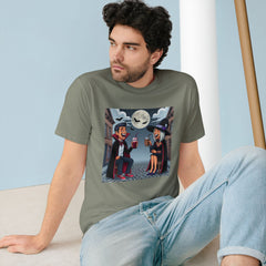 Area Terror T-Shirt with Witch and Vampire Design