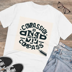 Area Travel Bag Featuring Inspiring Phrase Compassion